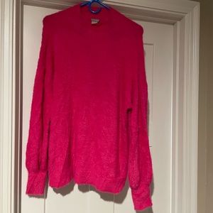 Chicos pink soft sweater size 2
